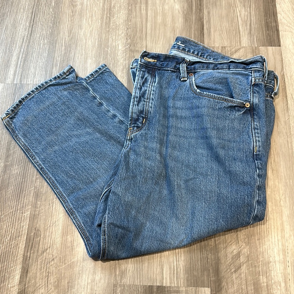 Old Navy Slouchy Straight high rise jeans - Size 16P